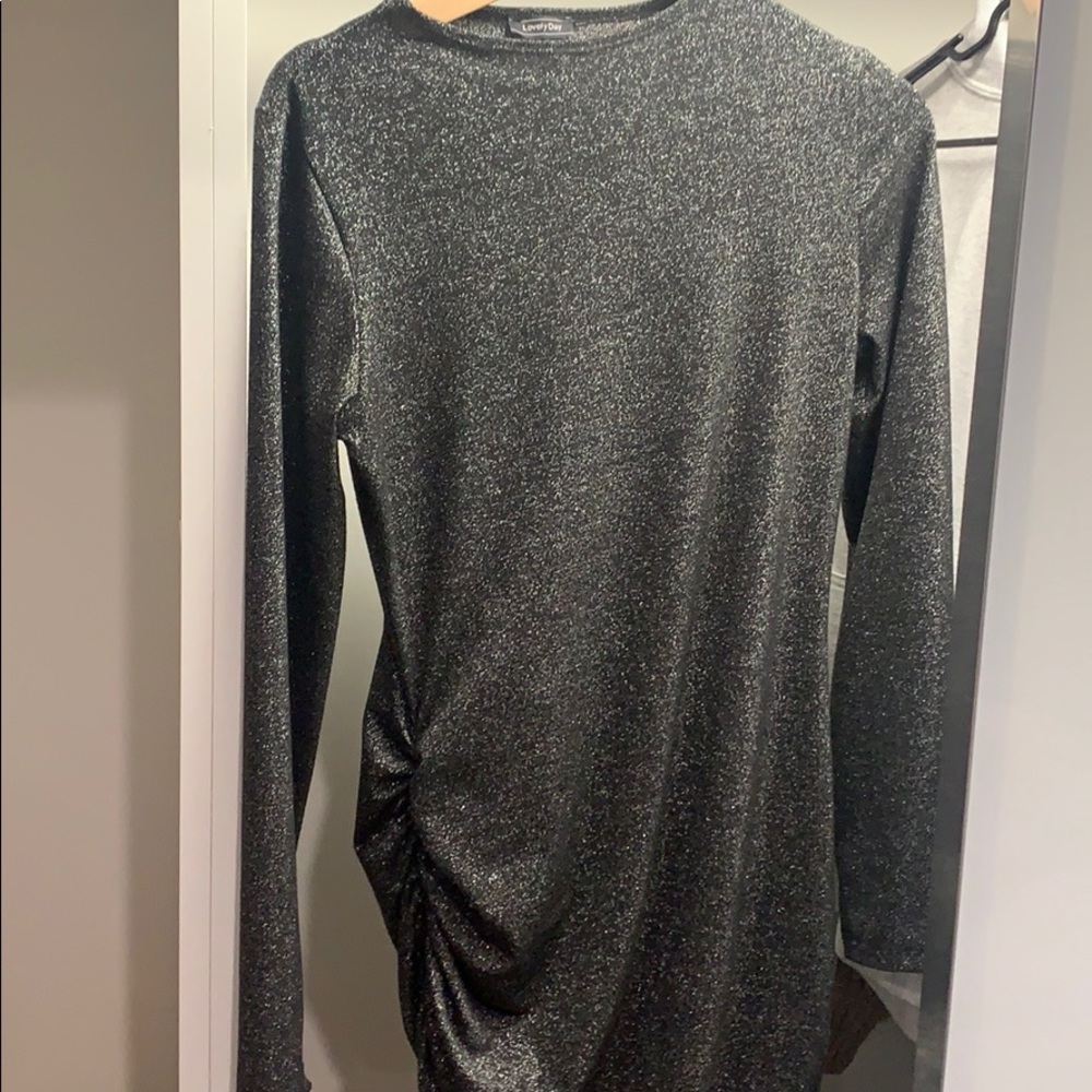 Sparkly midi dress